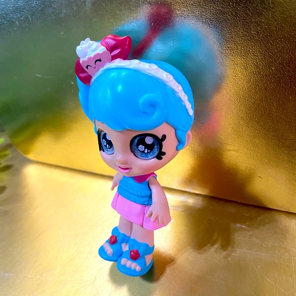 KINDI KIDS MINI’S JESSICAKE 2021 GLITTERY EYES BOBBLE HEAD POSABLE DOLLS 3.5” - Picture 13 of 14